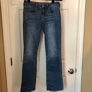 American Eagle Skinny Kick Jeans, Size 0 Short